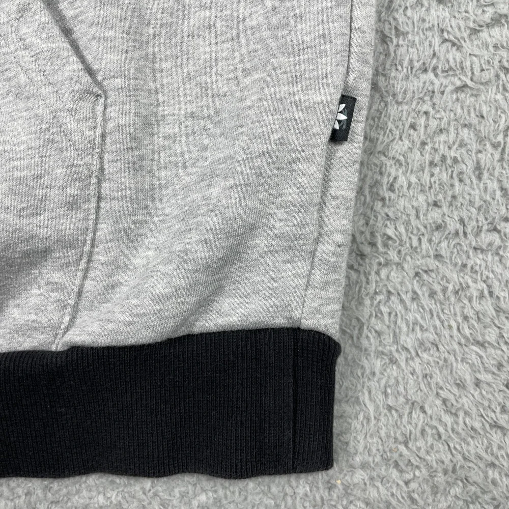 Adidas Rita Ora Banned From Normal Hoodie Mens Medium Gray Black Tiger Trefoil